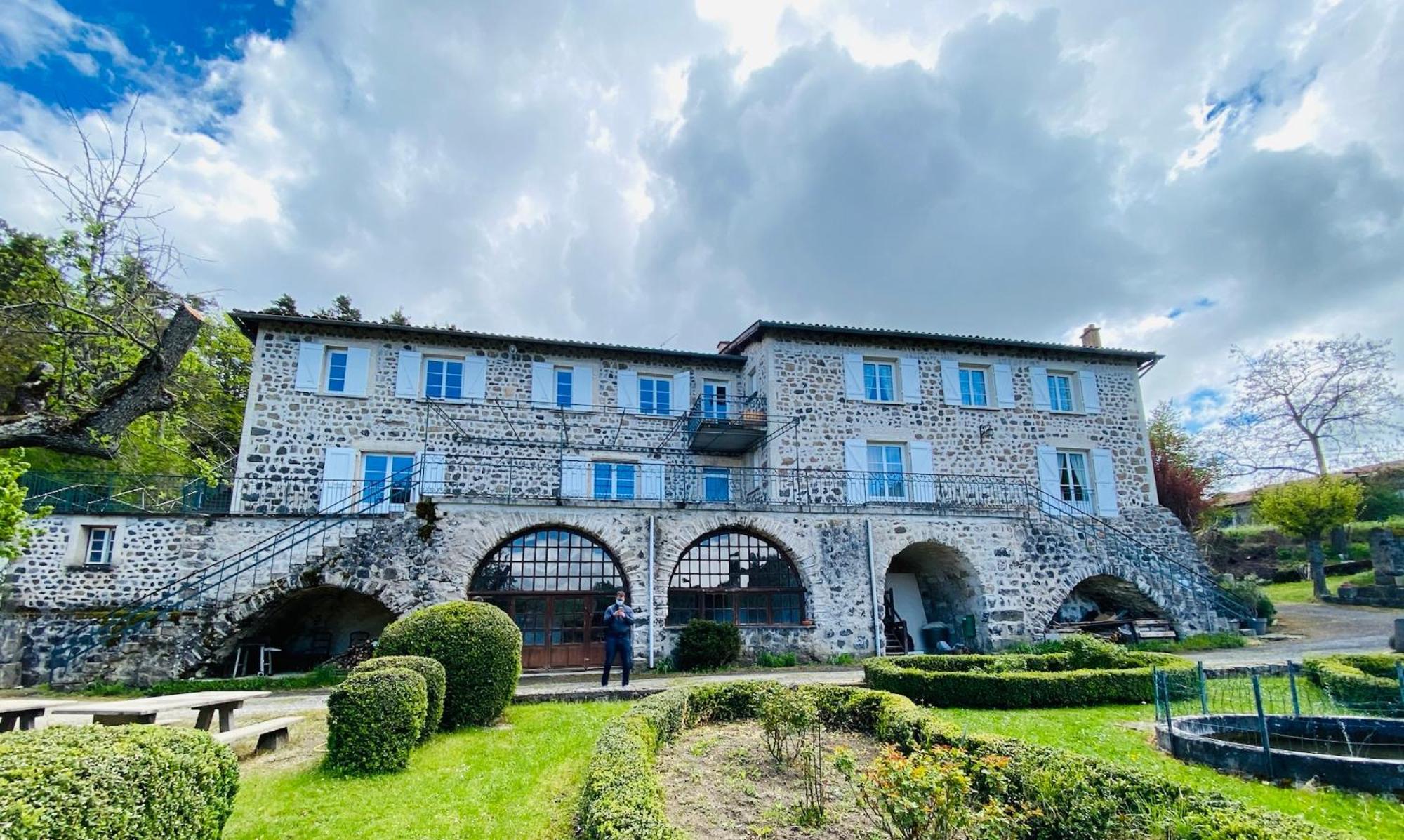 Vila Domaine De Souchiol Coubon Exteriér fotografie
